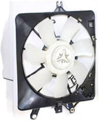 Front Radiator and A/C Condenser Cooling Fan Assembly Plastic for 2007-2008 Honda Fit