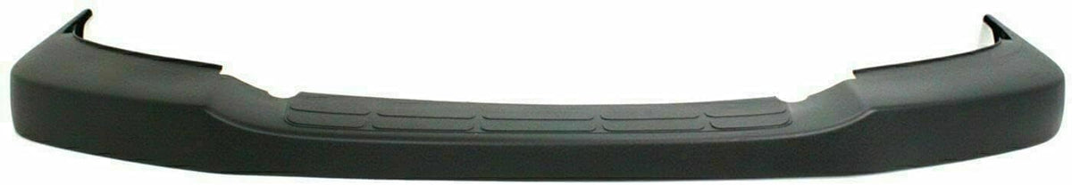 5-Piece Front Bumper Kit: Chrome Bumper Steel, Upper Cover, Textured Lower Valance & Bracket (Left & Right) for 2003-2014 GMC Savana 1500, 2003-2017 Savana 2500 & More