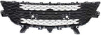 Front Bumper Lower Grille Primed with Chrome Trim Plastic for 2010-2012 Mazda CX-9