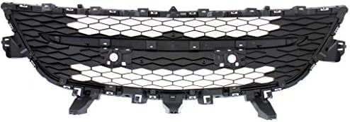 Front Bumper Lower Grille Primed with Chrome Trim Plastic for 2010-2012 Mazda CX-9