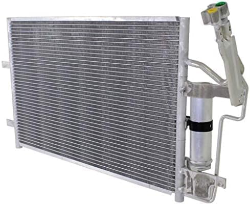 Front A/C Condenser Aluminum Core for 2004-2009 Mazda 3 & 2006-2010 5