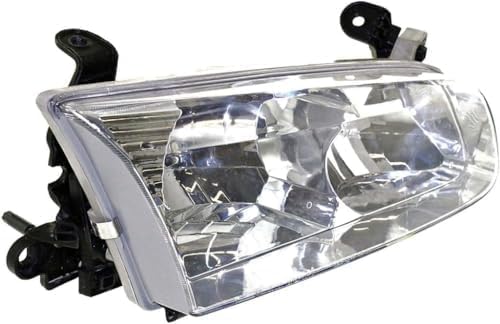 Passenger Side Headlight, with Bulb, Halogen, Clear Lens For 2000-2001 Toyota Camry