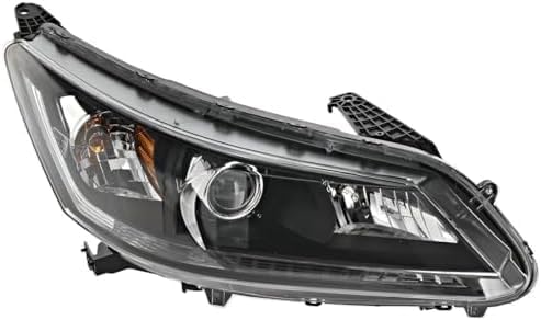 Set of 2 Front Headlight Assembly Halogen Right Passenger & Left Driver Side for 2013-2015 Honda Accord