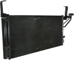 Front A/C Condenser Aluminum Core for 2001-2006 Hyundai Santa Fe