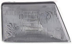 4-Piece Front Headlight Kit: Head Light Assembly & & Corner Lamp (Left & Right) for 1998-2000 Ford Ranger