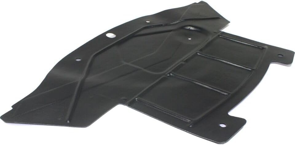 WEST DEKLE Automotive Front Engine Splash Shield Under Cover Direct Replacement Compatible with 2005 to 2010 Chrysler 300 | 2008 to 2014 Dodge Challenger | CH1228103 | 4806074AI | Durable Plastic