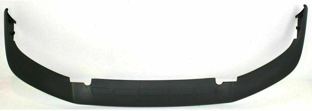 2-Piece Front Bumper Kit: Bumper Chrome Face Bar Steel & Textured Upper Cover for 2003-2014 GMC Savana 1500, 2003-2023 Savana 2500 & More
