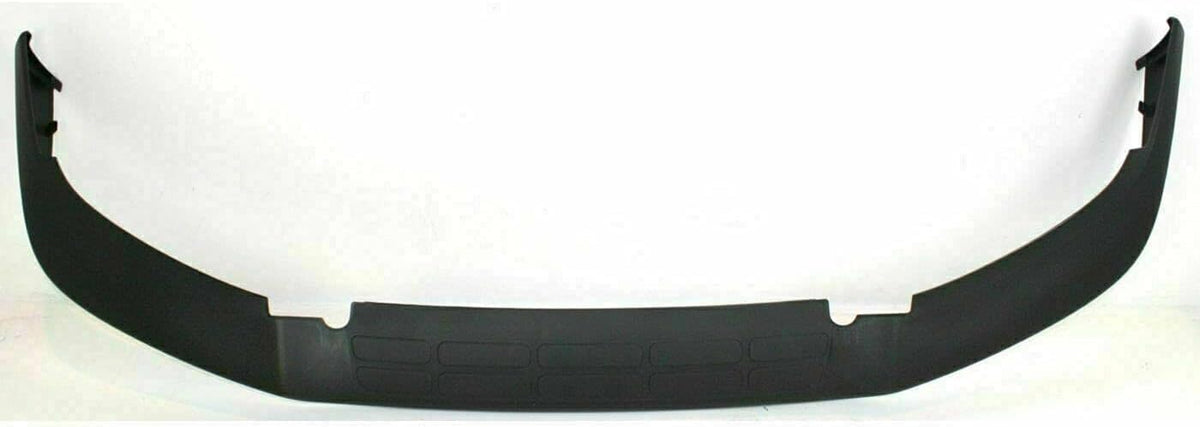 2-Piece Front Bumper Kit: Bumper Chrome Face Bar Steel & Textured Upper Cover for 2003-2014 GMC Savana 1500, 2003-2023 Savana 2500 & More