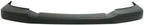 2-Piece Front Bumper Kit: Bumper Chrome Face Bar Steel & Textured Upper Cover for 2003-2014 GMC Savana 1500, 2003-2023 Savana 2500 & More