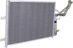 Front A/C Condenser Aluminum Core for 2004-2009 Mazda 3 & 2006-2010 5