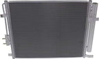 Front A/C Condenser Aluminum Core for 2013-2018 Hyundai Santa Fe Sport