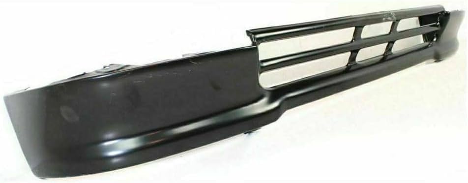 2-Piece Front Bumper Kit: Bumper Chrome Face Bar & Primed Lower Valance Panel Steel for 1992-1995 Toyota Pickup