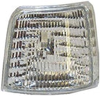 10-Piece Front Grille Kit: Grille Shell with Gray Insert+ Bezel Chrome, Header Panel, Headlight & Signal & Corner Lamp (Left & Right) for 1992-1997 Ford F-150, 1992-1996 Bronco & More