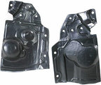 Set of 2 Front Engine Splash Shield Under Cover Right Passenger & Left Driver Side for 2008-2012 Nissan Rogue