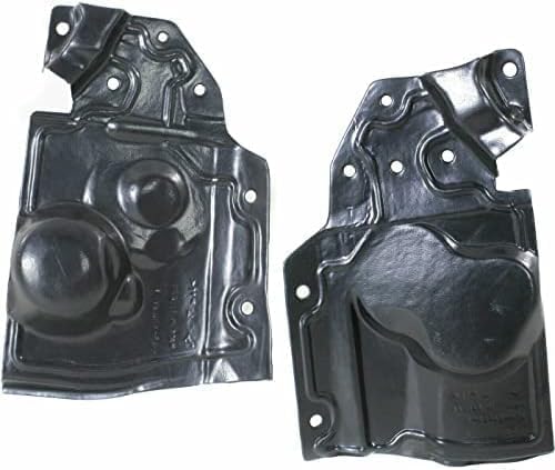 Set of 2 Front Engine Splash Shield Under Cover Right Passenger & Left Driver Side for 2008-2012 Nissan Rogue