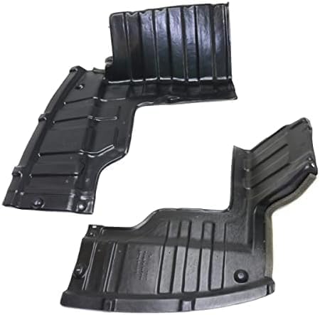 Set of 2 Front Engine Splash Shield Plastic Left Driver & Right Passenger Side for 2012-2013 Kia Rio