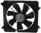 Front A/C Condenser Cooling Fan Assembly for 2008-2012 Honda Accord, 2009-2014 Acura TSX & More