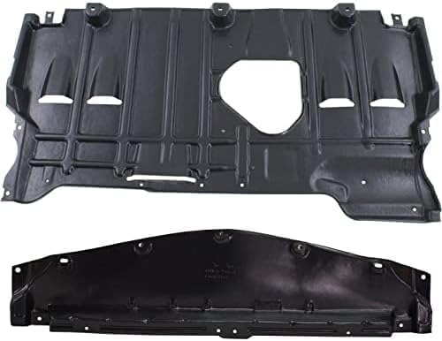 Front & Rear Engine Splash Shield Under Cover for 2010-2013 Mazda 3
