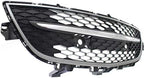Front Bumper Lower Grille Primed with Chrome Trim Plastic for 2010-2012 Mazda CX-9