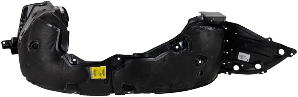 WEST DEKLE Automotive Front Fender Liner Right Passenger Side | Direct Replacement for 2013-2015 Nissan Altima | NI1249134 638403TA0D | Plastic Inner Fender Wheel Well Cover
