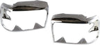 17-Piece Front Bumper Kit: Chrome Bumper, Moldings, Grille, Lower Valance, Brackets & Headlight Kit (Left & Right) for 1993-1997 Ford F-350, 1992-1996 F-150 & More