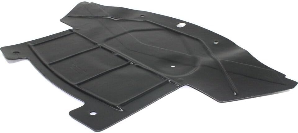 WEST DEKLE Automotive Front Engine Splash Shield Under Cover Direct Replacement Compatible with 2005 to 2010 Chrysler 300 | 2008 to 2014 Dodge Challenger | CH1228103 | 4806074AI | Durable Plastic