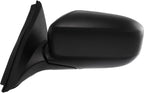 Set of 2 Front Power Mirror Manual Folding Non-heated Primed Plastic Left Driver & Right Passenger Side for 2003-2007 Honda Accord
