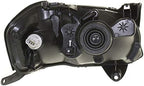 Set of 2 Front Head Light Assembly Plastic Left Driver & Right Passenger Side for 2001-2004 Mazda Tribute