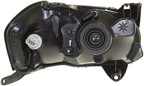 Set of 2 Front Head Light Assembly Plastic Left Driver & Right Passenger Side for 2001-2004 Mazda Tribute