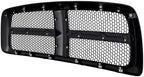 Front Honeycomb Grille Black Paint to Match, Black Shell With Primed Insert for 2002-2005 Dodge Ram 1500, 2003-2005 Ram 2500 & More