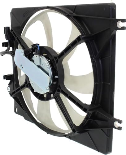OE Replacement A/C Condenser Fan Passenger Side, 1.5L, 4Cyl, Single fan For 2017-2022 Honda CR-V