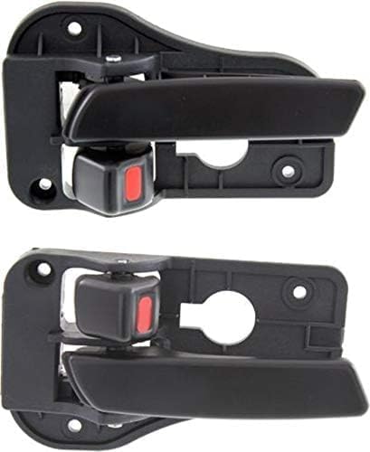 Set of 2 Front or Rear Interior Door Handle Left Driver and Right Passenger Side for 2007-2012 Kia Rondo