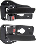 Set of 2 Front or Rear Interior Door Handle Left Driver and Right Passenger Side for 2007-2012 Kia Rondo