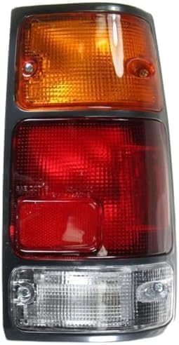 Tail Light Assembly with Black Trim Left Driver & Right Passenger Side for 1988-1995 Isuzu Pickup, 1991-1997 Rodeo & More
