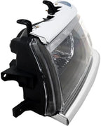 Set of 2 Front Head Light Assembly Left Driver & Right Passenger Side for 2000-2004 Mitsubishi Montero
