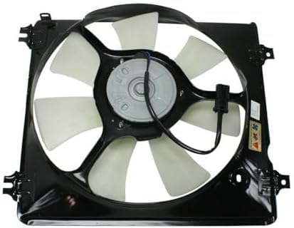 Front Radiator & A/C Condenser Cooling Fan Assembly Plastic for 2008-2009 Honda Accord