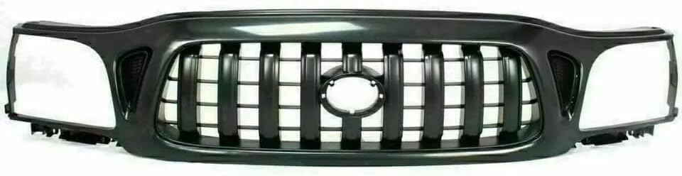 6-Piece Front Bumper Kit: Bumper Steel, Grille, Upper Filler, Primed Lower Valance & Signal Lamp (Left & Right) for 2001-2004 Toyota Tacoma