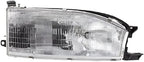 4-Piece Front Headlight Kit: Headlights & Corner Lamps Assembly (Left & Right) for 1992-1994 Toyota Camry