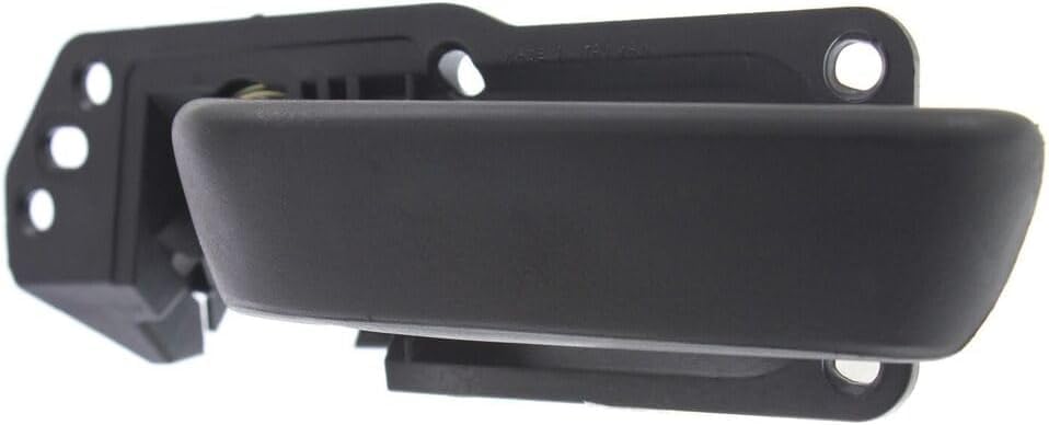 Front Interior Door Handle Textured Left Driver Side, with Door Lock Button for 2008-2014 GMC Sierra 1500, 2008-2014 Sierra 2500 HD & More