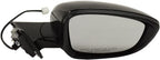 Front Power Mirror Manual Folding Primed Right Passenger Side for 2018-2022 Honda Accord
