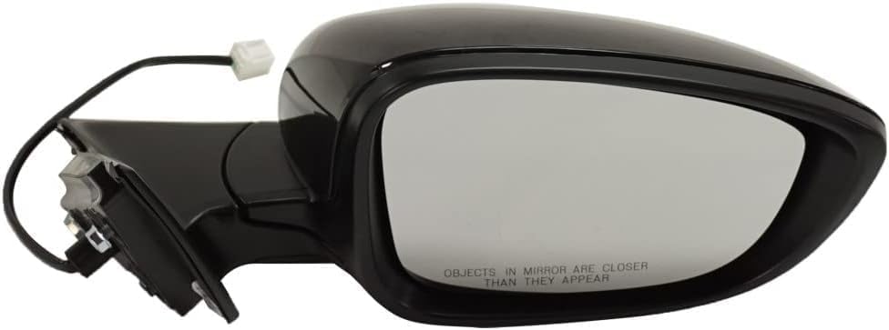 Front Power Mirror Manual Folding Primed Right Passenger Side for 2018-2022 Honda Accord
