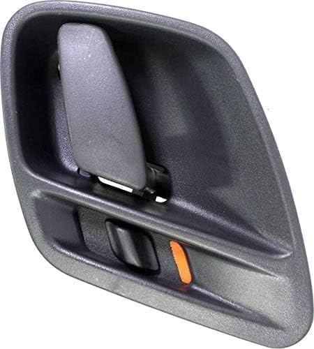 Set of 2 Front or Rear Interior Door Handle Left Driver Side, with Door Lock Button, Sport Utility for 1999-2004 Jeep Grand Cherokee