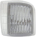 Front Corner Light Left Driver Side, without Bulb, 6 Cyl., 4.3L Engine for 1995-2005 GMC Safari & 1995-2005 Chevrolet Astro