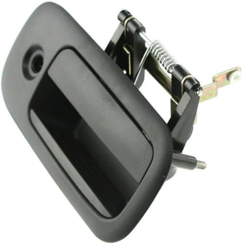 Exterior Rear Outside Sliding Door Handle with Key Hole Textured Right Passenger Side for 1996-2009 GMC Savana 1500, 1996-2009 Savana 2500 & More