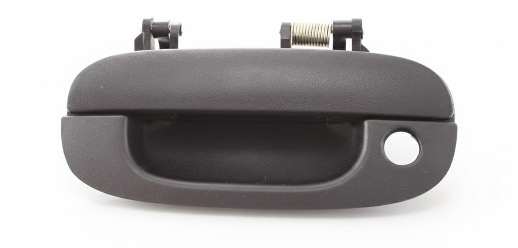 Front Exterior Door Handle Textured Left Driver Side, with Key Hole for 1994-2001 Dodge Ram 1500, 1994-2002 Ram 2500 & More