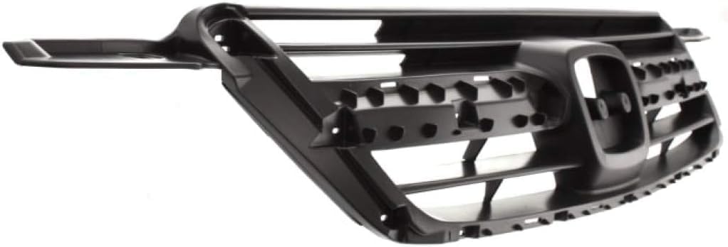 WEST DEKLE Automotive Front Grille Textured Gray Shell And Insert Direct Replacement Compatible With 2002-2004 Honda CR-V HO1200159 71121S9A003