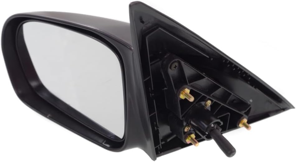 Front Mirror Manual Remote Non-folding Primed Left Driver Side for 2001-2005 Honda Civic