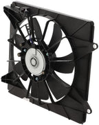 Front A/C Condenser Cooling Fan Assembly for 2008-2012 Honda Accord, 2009-2014 Acura TSX & More
