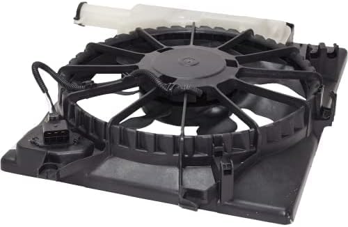 Front A/C Condenser Cooling Fan Assembly for 2011-2015 Hyundai Elantra, 2014 Kia Forte & More