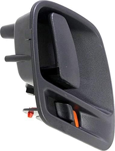 Front or Rear Interior Door Handle Right Passenger Side, with Door Lock Button, Sport Utility for 1999-2004 Jeep Grand Cherokee